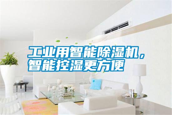 工業用智能除濕機，智能控濕更方便