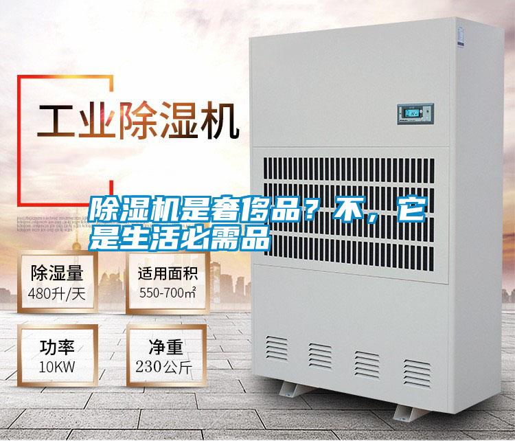 除濕機是奢侈品?不,它是生活必需品