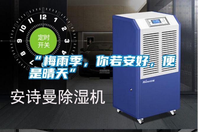 “梅雨季，你若安好，便是晴天”