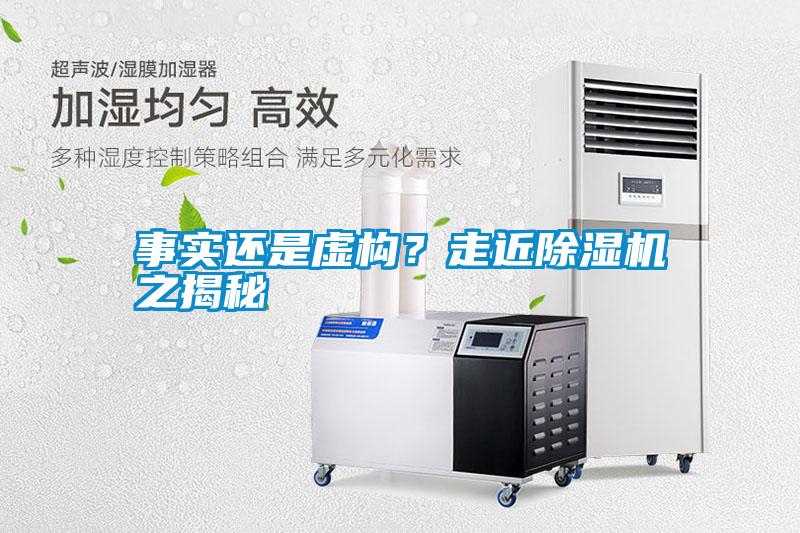 事實還是虛構？走近除濕機之揭秘