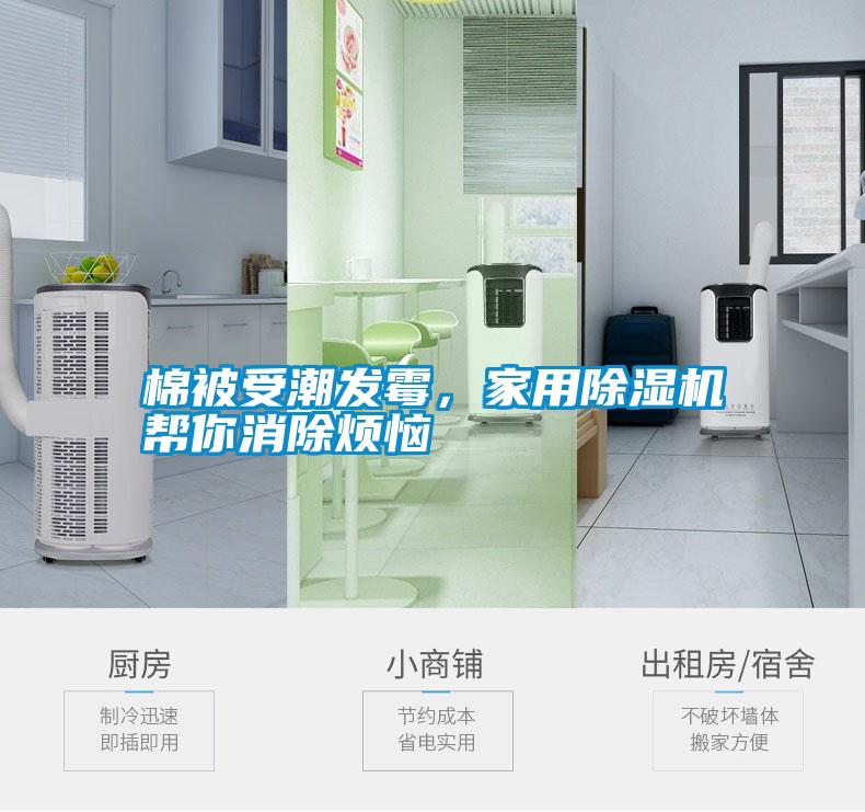 棉被受潮發霉，家用除濕機幫你消除煩惱