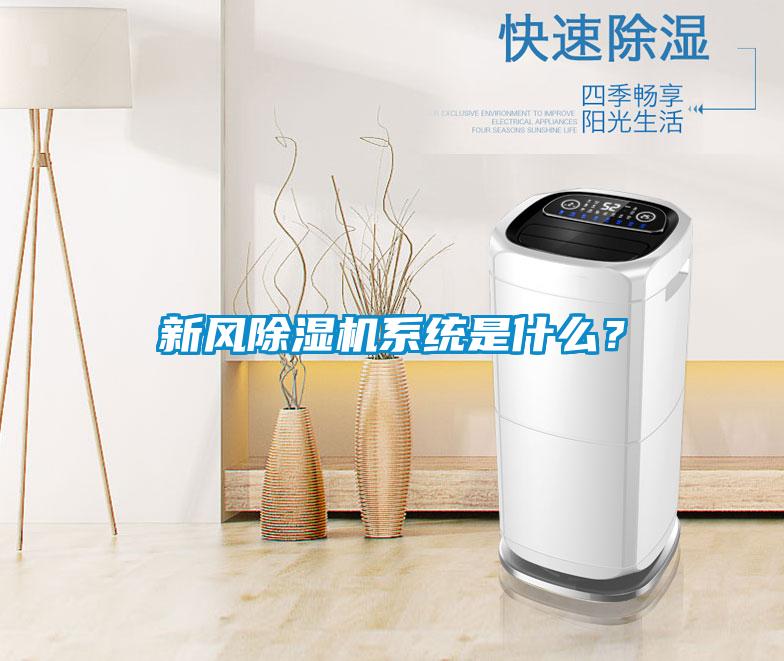 新風除濕機系統是什么？