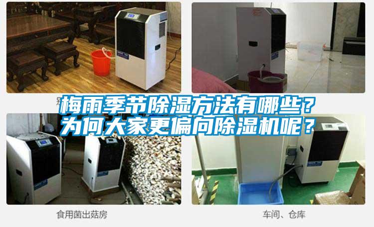 梅雨季節除濕方法有哪些？為何大家更偏向除濕機呢？
