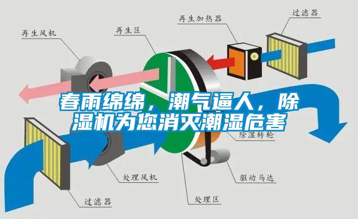 春雨綿綿，潮氣逼人，除濕機為您消滅潮濕危害
