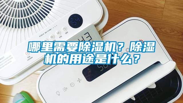 哪里需要除濕機？除濕機的用途是什么？