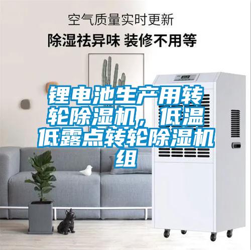 鋰電池生產(chǎn)用轉(zhuǎn)輪除濕機(jī)，低溫低露點(diǎn)轉(zhuǎn)輪除濕機(jī)組