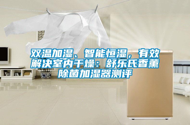雙溫加濕、智能恒濕，有效解決室內干燥：舒樂氏香薰除菌加濕器測評