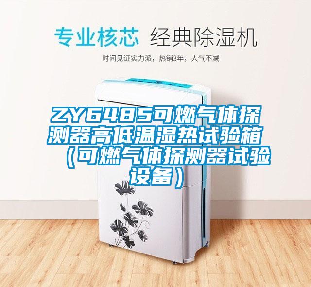 ZY6485可燃?xì)怏w探測器高低溫濕熱試驗(yàn)箱（可燃?xì)怏w探測器試驗(yàn)設(shè)備）