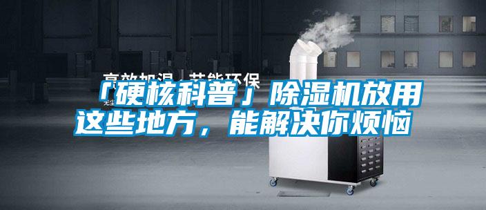 「硬核科普」除濕機放用這些地方,能解決你煩惱