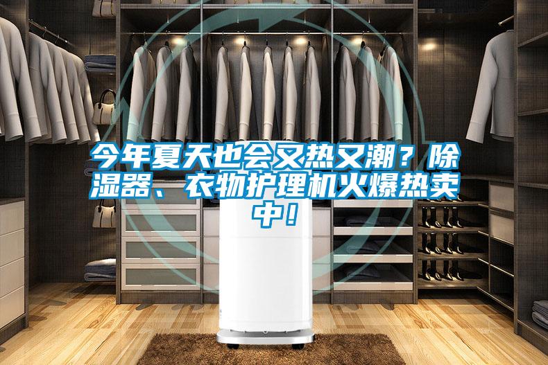 今年夏天也會又熱又潮？除濕器、衣物護理機火爆熱賣中！
