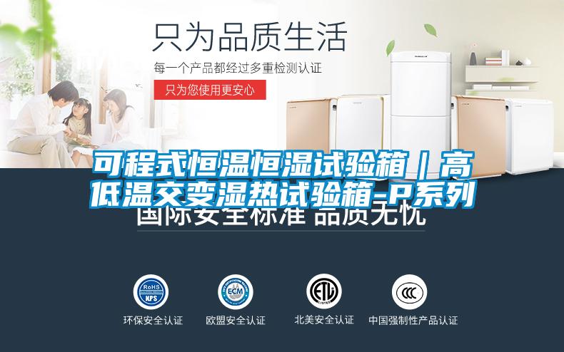 可程式恒溫恒濕試驗(yàn)箱|高低溫交變濕熱試驗(yàn)箱-P系列