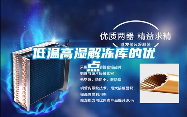 低溫高濕解凍庫的優點