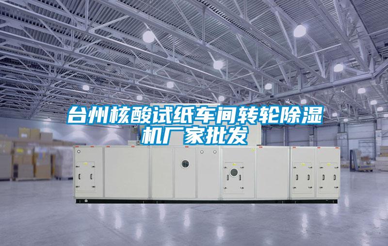 臺州核酸試紙車間轉輪除濕機廠家批發