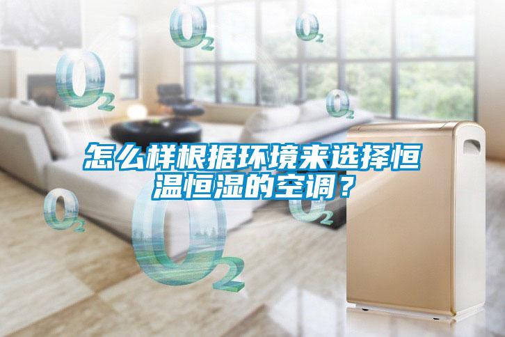 怎么樣根據(jù)環(huán)境來選擇恒溫恒濕的空調(diào)？