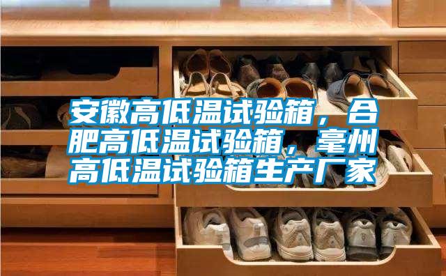 安徽高低溫試驗箱,合肥高低溫試驗箱,毫州高低溫試驗箱生產(chǎn)廠家