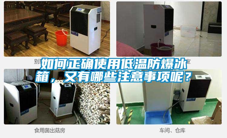 如何正確使用低溫防爆冰箱，又有哪些注意事項(xiàng)呢？