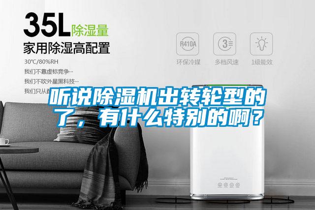 聽說除濕機(jī)出轉(zhuǎn)輪型的了，有什么特別的啊？