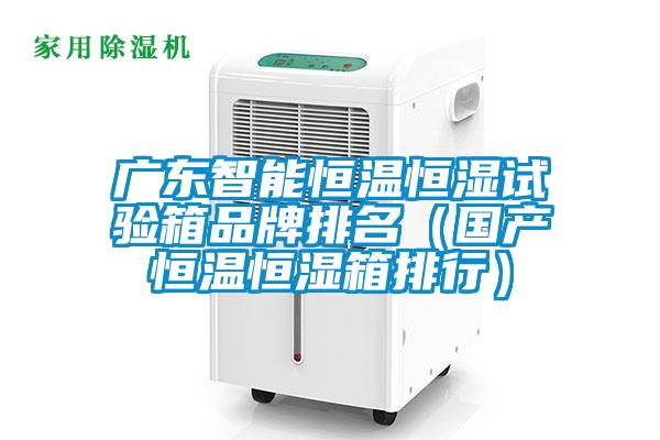 廣東智能恒溫恒濕試驗(yàn)箱品牌排名(國(guó)產(chǎn)恒溫恒濕箱排行)