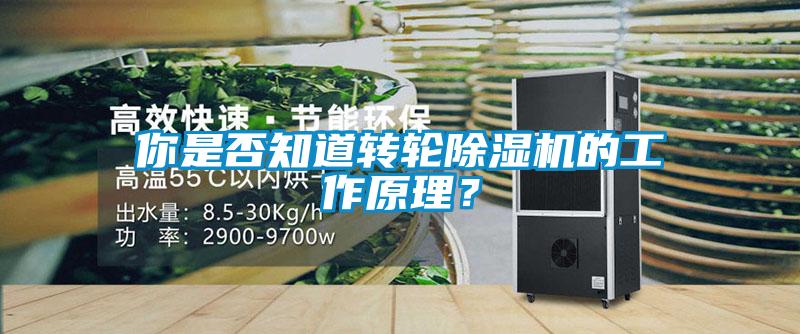 你是否知道轉(zhuǎn)輪除濕機(jī)的工作原理？