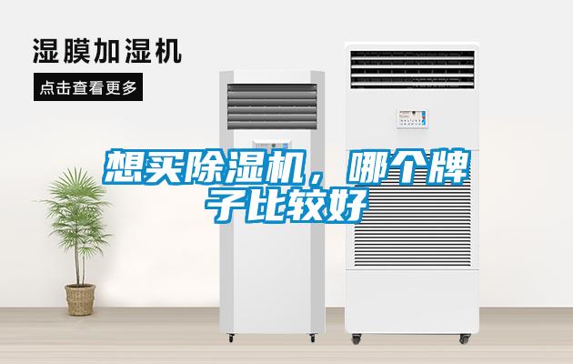 想買除濕機，哪個牌子比較好