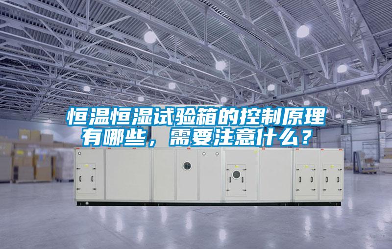 恒溫恒濕試驗箱的控制原理有哪些，需要注意什么？