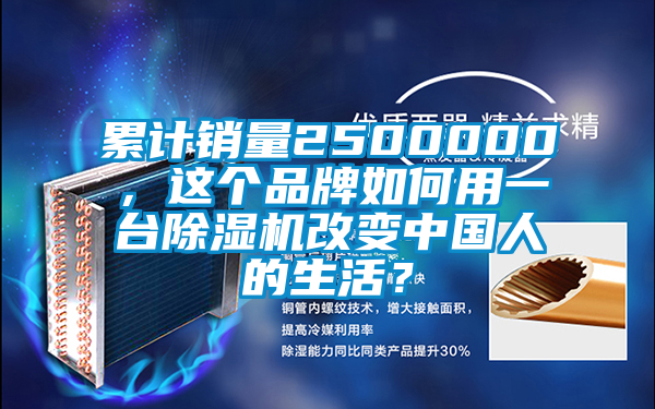 累計(jì)銷(xiāo)量2500000，這個(gè)品牌如何用一臺(tái)除濕機(jī)改變中國(guó)人的生活？