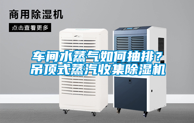 車間水蒸氣如何抽排？吊頂式蒸汽收集除濕機