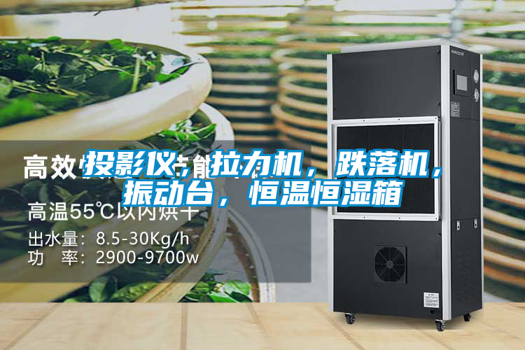 投影儀，拉力機，跌落機，振動臺，恒溫恒濕箱