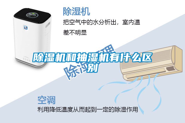 除濕機和抽濕機有什么區別