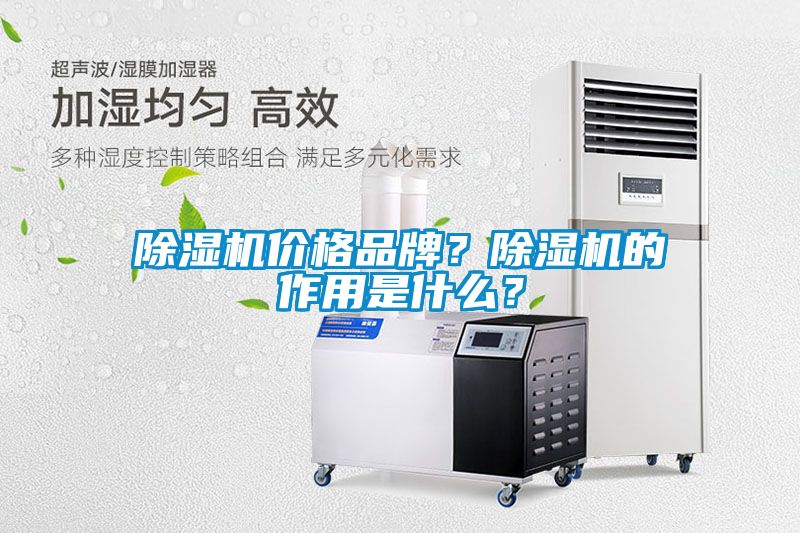 除濕機價格品牌？除濕機的作用是什么？