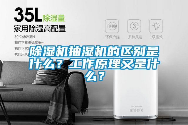 除濕機抽濕機的區別是什么？工作原理又是什么？