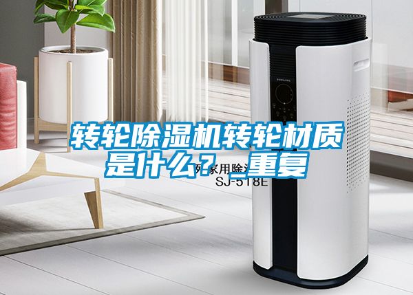 轉輪除濕機轉輪材質是什么？_重復