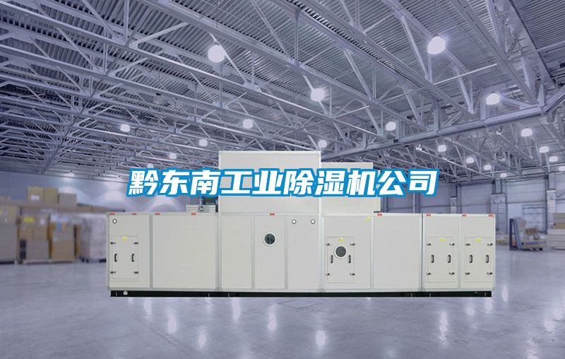 黔東南工業除濕機公司